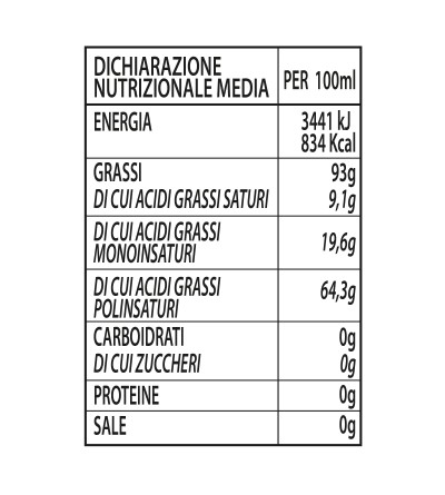 Olio di Semi di Lino 250 ml