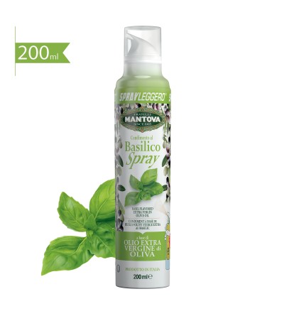 200 ml Basilico spray in olio extravergine di oliva - Sprayleggero