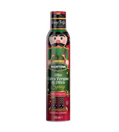 Confezione 5X200 ml spray: olio extravergine d’oliva, condimento al rosmarino, al peperoncino, alla curcuma e al limone