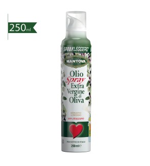 Gift package of 5X250 ml spray: extra virgin olive oil, lemon, chilli pepper, garlic, truffle condiment