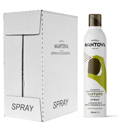 Olio extravergine di oliva spray aromatizzato al tartufo (6x200 ml)