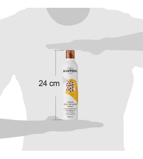 Flaxseed oil spray