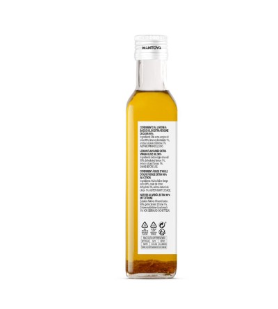 Olio aromatizzato al limone 250 ML fronte