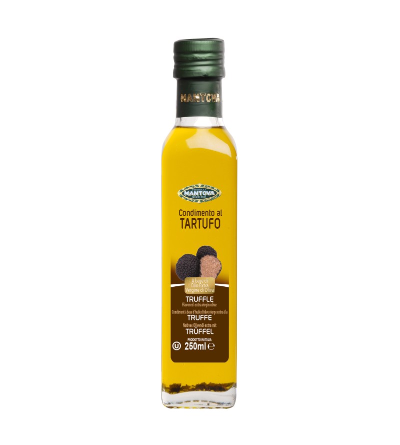 Olio aromatizzato al tartufo nero fronte