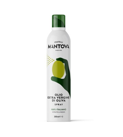 Confezione 3X250 ml spray: olio extravergine d’oliva, condimento all’aglio e al tartufo nero