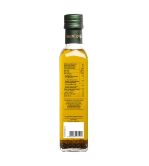 Olio extravergine di oliva aromatizzato al basilico