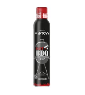 Hot BBQ Spray: olio di girasole alto oleico al gusto BBQ piccante