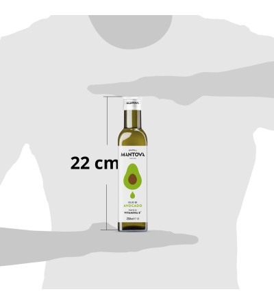 Olio di avocado fronte 250 ml