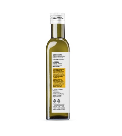 Olio di semi di lino fronte 250 ml