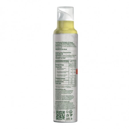 Limone spray in olio biologico extravergine di oliva