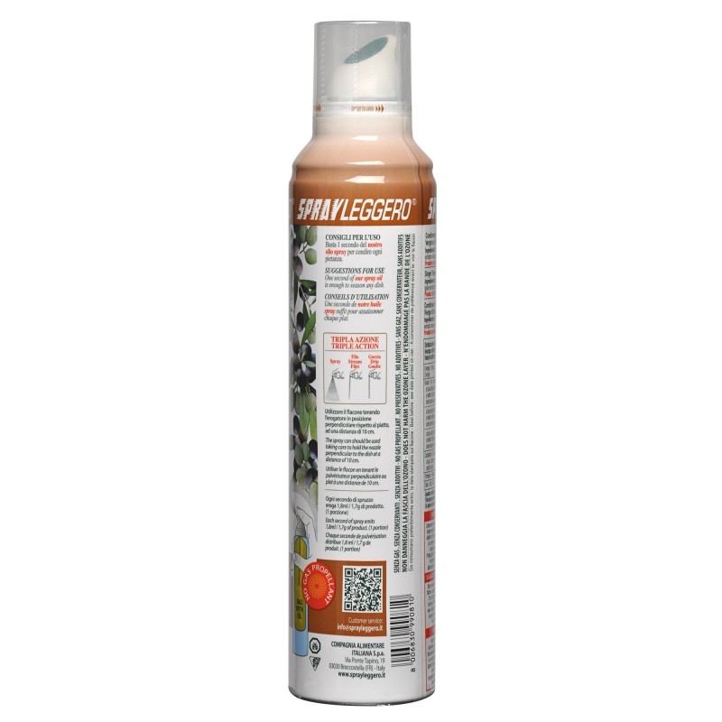 Zenzero spray in olio extravergine di oliva (6x200 ml)