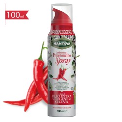 Olio al peperoncino spray a base di olio extravergine di oliva-100 ml -fronte