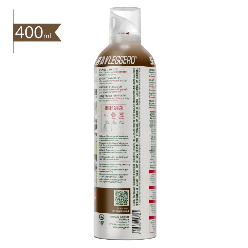 Tartufo spray in olio extravergine di oliva (6 x400 ml)