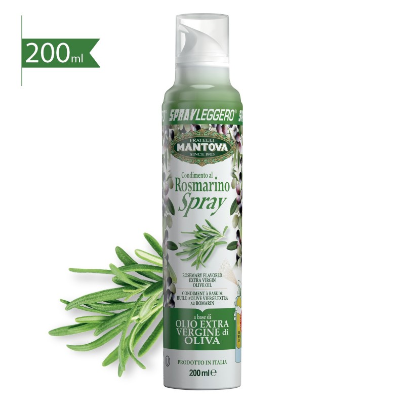 SPRAYLEGGERO Huile d'Olive Extra Vierge aromatisée à l'ail SPRAY