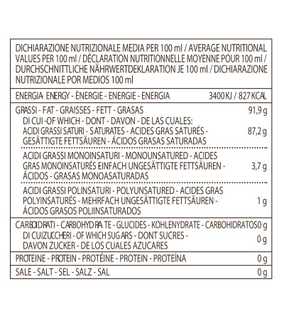 Olio di Cocco Biologico (Organic Coconut Oil) 6 x 200 ml